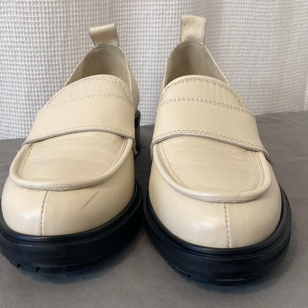 AEYDE Ruth Loafers - Creamy Leather Chunky Lugsole Size 8 NEW - Picture 5 of 9